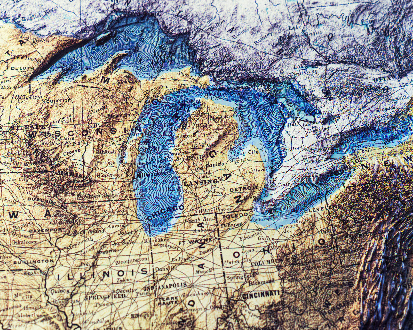 3D USA Map