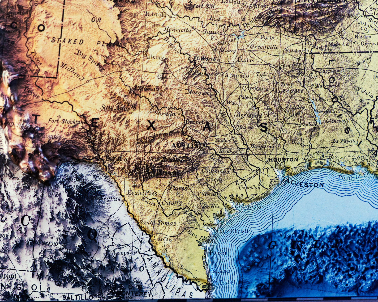 3D USA Map