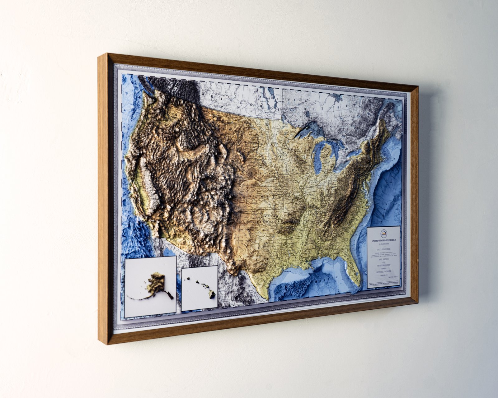 3D USA Map