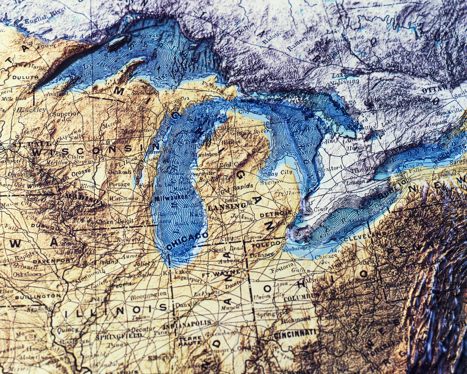 3D USA Map